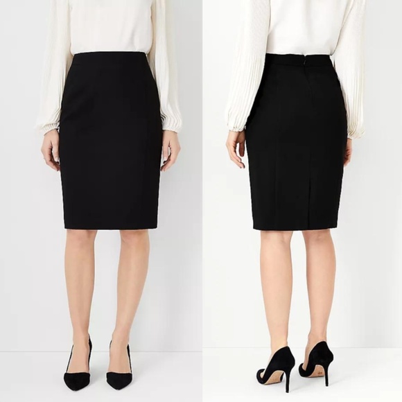 Ann Taylor Black Pencil Skirt - Petite - Picture 5 of 6